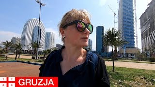 🇬🇪 DUBAJ W BATUMI Chaczapuri Adżarskie BOULEVARD podróże [upl. by Brier682]