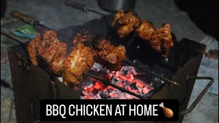 The Food Vlog Chicken BBQ Chicken Barbecue In Indian Style at home [upl. by Lorinda896]