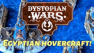 Dystopian Wars Egyptian Fleet  Unboxed painted and more WarcradleStudios [upl. by Casabonne]