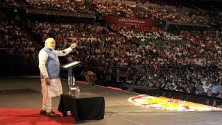 PM Narendra Modi address to Indian community in Sydney  PMO [upl. by Volney515]