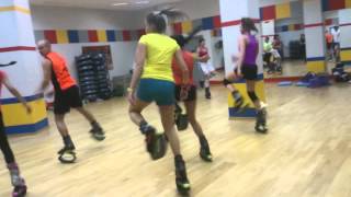 Фитнес семинар Kangoo jumps Ведет мировая звезда Timea Sifter [upl. by Gorlin]