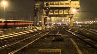 STAZIONE DI MILANO CENTRALE IN NOTTURNA  THE CENTRAL STATION OF MILAN AT NIGHT [upl. by Yahsram532]