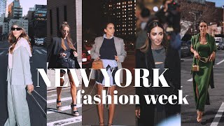 NYFW outfits shows trends and other New York Adventures  Tamara Kalinic [upl. by Liemaj]