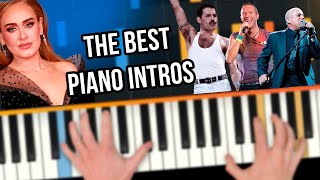 50 Iconic Piano Intros in under 10 Minutes [upl. by Ikkin]