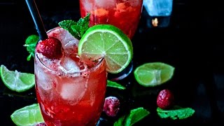 Dark Rum Strawberry Mango Mojito [upl. by Stevy1]