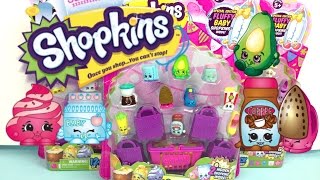 Shopkins Season 2 12 Pack with Ultra rare and special edition fluffy baby [upl. by Meeks]