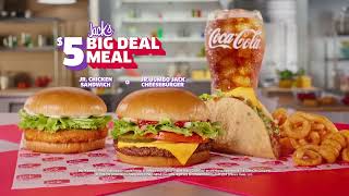 Jacks 5 Big Deal Meal  The Build  Jack in the Box [upl. by Westlund]