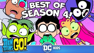 Season 4 BEST Moments Part 1  Teen Titans Go  dckids [upl. by Everson306]