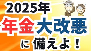 【2025年】年金制度改正の改悪案に備えよ。影響を受ける人、受けない人。 [upl. by Marchal742]