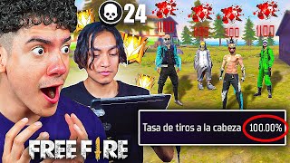 INVITE A UNO DE LOS MEJORES PRECISEROS DE FREE FIRE A MI CASA Y ME SORPRENDIO  TheDonato y A3Sag [upl. by Aehsat607]