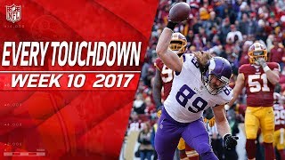 Every Touchdown from Week 10  2017 NFL Highlights [upl. by Kraul]