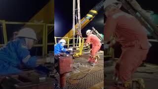 Floorman Tripping Job Rig rig ad drilling oil tripping [upl. by Nerual454]