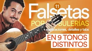 11 FALSETAS por BULERÍAS en 9 Tonalidades  PDF [upl. by Ranie731]