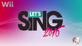 Lets Sing 2016  Song List  Extras Wii [upl. by Pomfrey]