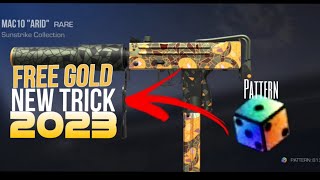 standoff 2 free gold pattern trick 2023 [upl. by Vaios]