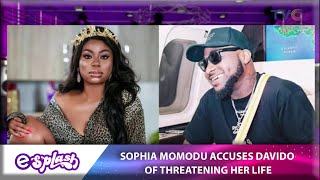 Davidos Baby Mama Sophia Momodu Accuses The Singer Of Threatening Her Life [upl. by Aneres]