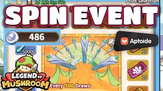 Getting LUCKY In The Spin Event Legend Of Mushroom [upl. by Alekim582]