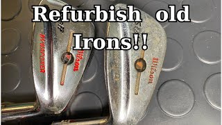 refurbish old irons and fitting results [upl. by Drhacir]