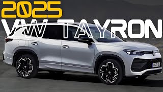 New 2025 Volkswagen Tayron Revealed  Stunning Design amp Features [upl. by Elayne]