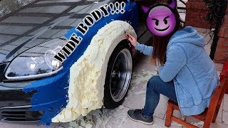 FABRICANDO MI PROPIO BODY KIT Parte 1 [upl. by Lebazej]