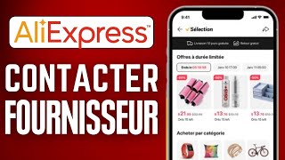 Comment Contacter Un Fournisseur Aliexpress  FACILE [upl. by Fanchan]