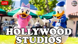 🔴 LIVE Disneys Hollywood Studios  Saturday in the Park  Star Wars Week  Walt Disney World 2024 [upl. by Doomham307]