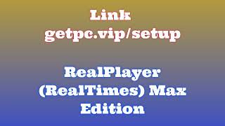 🔸RealPlayer RealTimes🔥 HOW TO INSTALL 💻PCLAPTOP TUTORIAL 2024 no charge🚀 [upl. by Leavelle]