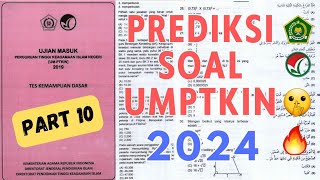 SOAL UMPTKIN 2024  PART 10 [upl. by Acinad]