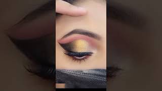 Double cut crease eye makeup tutorial  how to cut crease [upl. by Cordelia649]