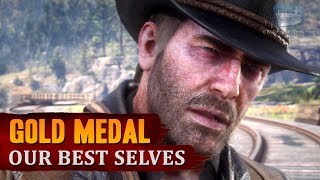 Red Dead Redemption 2  Mission 85  Our Best Selves Gold Medal [upl. by Bloxberg596]