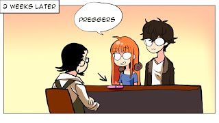 Futaba amp Joker starting a family  Persona 5 Comic Dub [upl. by Narrad]