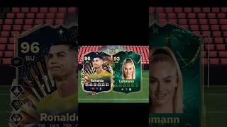 RONALDO 🆚 ALISHA LEHMANN 🔥 ronaldo alishalehmann challenge [upl. by Aciretehs]