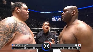 Taro Akebono Japan vs Bob Sapp USA II  KNOCKOUT Fight HD [upl. by Magill960]