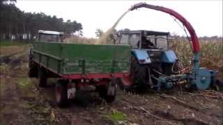 Oldtimer Häckseln 2014 mit der Dönerfraktion  Eicher Wotan  Schlüter  Deutz Fendt Mengele Sound [upl. by Azpurua261]