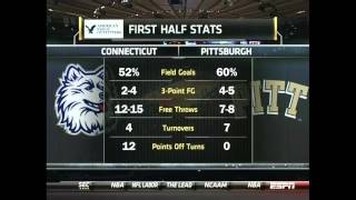 UConn vs Pittsburgh  Quarterfinals  2011 Big East Tournament [upl. by Alage834]