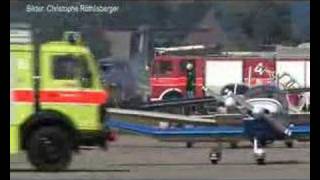 Helicopter crash in Switzerland  crash hélico en Suisse [upl. by Duster]