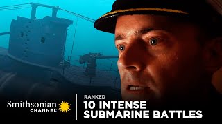 10 Intense Submarine Battles 💥 Hell Below  Smithsonian Channel [upl. by Cassell3]