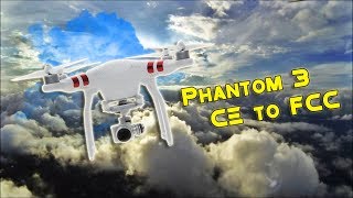 DJI Phantom 34k  CE to FCC 27 dBm  Hack Drone [upl. by Harman]