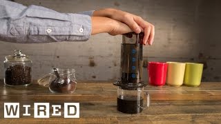 A Look at the Aerobie AeroPress CoffeemakerGadget LabWIRED [upl. by Elliot]