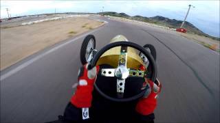 Cycle Kart  5 laps on a Road Racing Kart Circuit  Cyclekart [upl. by Etnasa566]