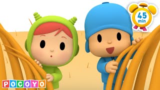 POCOYO y NINA NUEVA TEMPORADA en español 60 minutos  dibujos completos [upl. by Yessak]