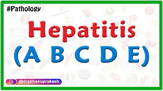 Hepatitis  A B C D E   Pathology Lectures for FMGE and NEET PG [upl. by Akcirred]