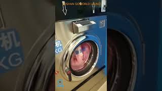 How to Use Selfservice Coinoperated Washing Machines Goworld Selfservice Laundry Machine [upl. by Aretse]