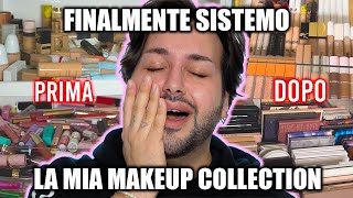 RIORDINO TUTTA LA MIA MAKEUP COLLECTION 🫧 EP1 [upl. by Keyes]