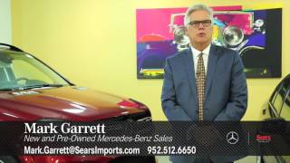 Mark Garrett  Sales at Sears Imports MercedesBenz  Minnetonka MN [upl. by Brigham]