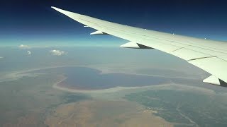 HD Qatar Airways Boeing 787 Dreamliner full flight from Zurich to Doha  19082016 [upl. by Natale]