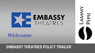 Embassy Theatres Policy Trailer 1999 LPE  0022 [upl. by Llerret80]