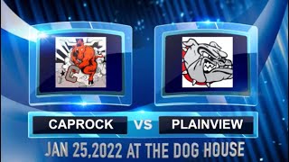 Plainview Bulldogs Vs Caprock Longhorns 12522 Varsity Boys Basketball [upl. by Mayer]