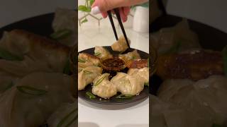 Pan Fried Chicken Dumplings Potstickers [upl. by Cassella]