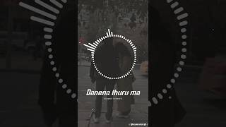 Danena thuru maදැනෙනා තුරු මා┃new song edit DHDIMU OFFICAL🥰☺️ youtubeshort viral Danenathuruma [upl. by Sanbo]